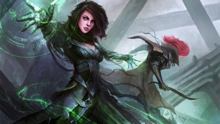 fantasy sorceress HD Desktop Wallpaper | Background Image