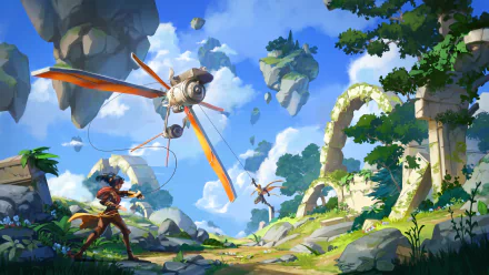 video game Lost Skies HD Desktop Wallpaper | Background Image