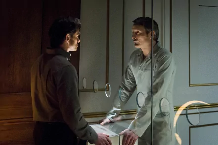 Will Graham Hannibal Lecter Hugh Dancy Mads Mikkelsen TV Show Hannibal HD Desktop Wallpaper | Background Image
