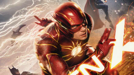 movie The Flash (2023) Flash HD Desktop Wallpaper | Background Image