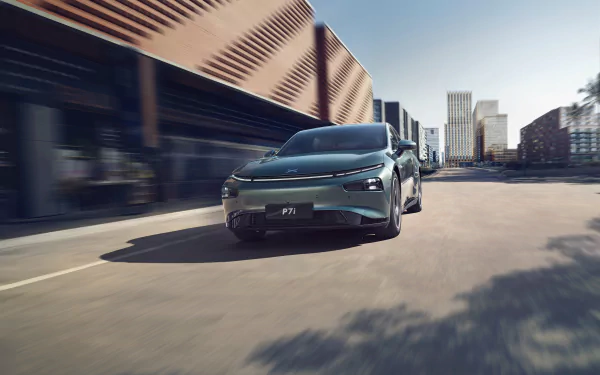 vehicle Xpeng P7i HD Desktop Wallpaper | Background Image