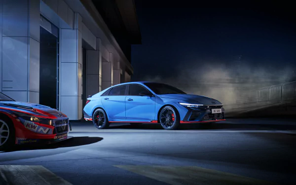 vehicle Hyundai Elantra N HD Desktop Wallpaper | Background Image