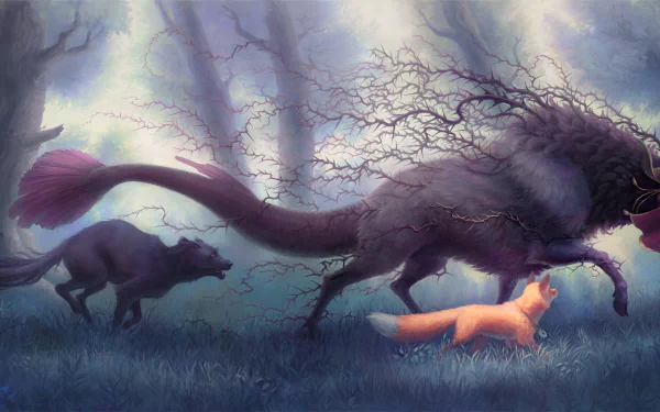 fantasy Animal Fantasy Animal HD Desktop Wallpaper | Background Image