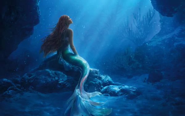 movie The Little Mermaid (2023) HD Desktop Wallpaper | Background Image