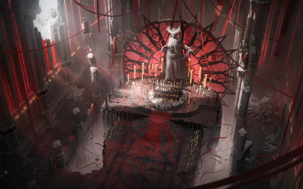  Red cathedral by Geoffrey Amesse
