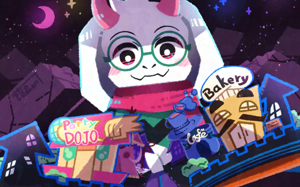 Ralsei (deltarune) video game deltarune HD Desktop Wallpaper | Background Image