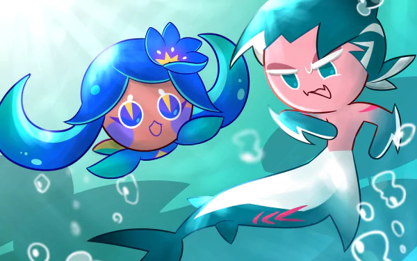 Pond Dino Cookie video game Cookie Run: OvenBreak HD Desktop Wallpaper | Background Image