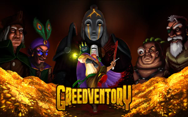 video game Greedventory HD Desktop Wallpaper | Background Image