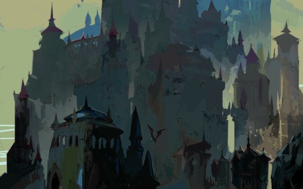 Fantasy City HD Wallpaper | Background Image