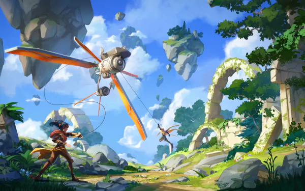 video game Lost Skies HD Desktop Wallpaper | Background Image