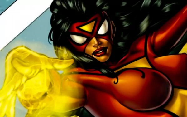 Comic Spider-Woman HD Desktop Wallpaper | Background Image