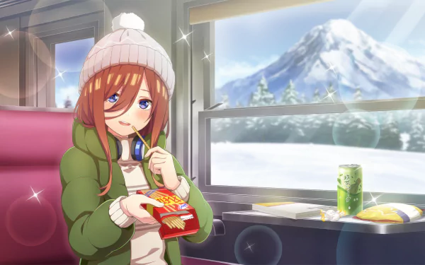 Miku Nakano Anime The Quintessential Quintuplets HD Desktop Wallpaper | Background Image