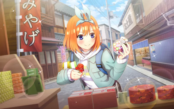 Yotsuba Nakano Anime The Quintessential Quintuplets HD Desktop Wallpaper | Background Image