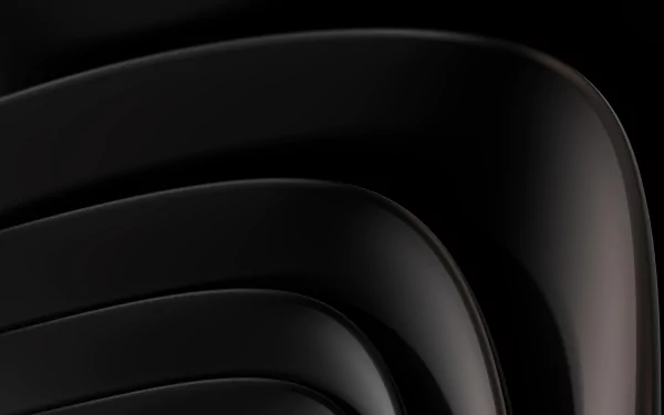 A bold abstract black HD desktop wallpaper background.