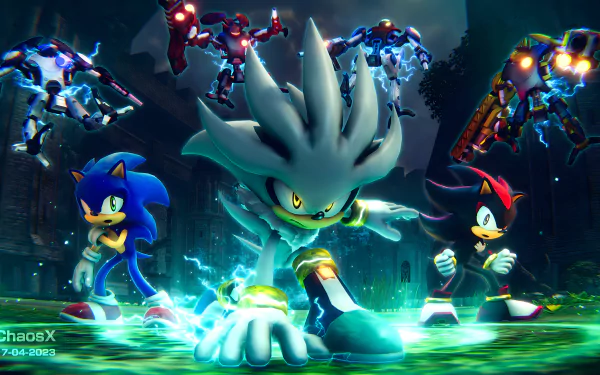 video game Sonic the Hedgehog (2006) HD Desktop Wallpaper | Background Image