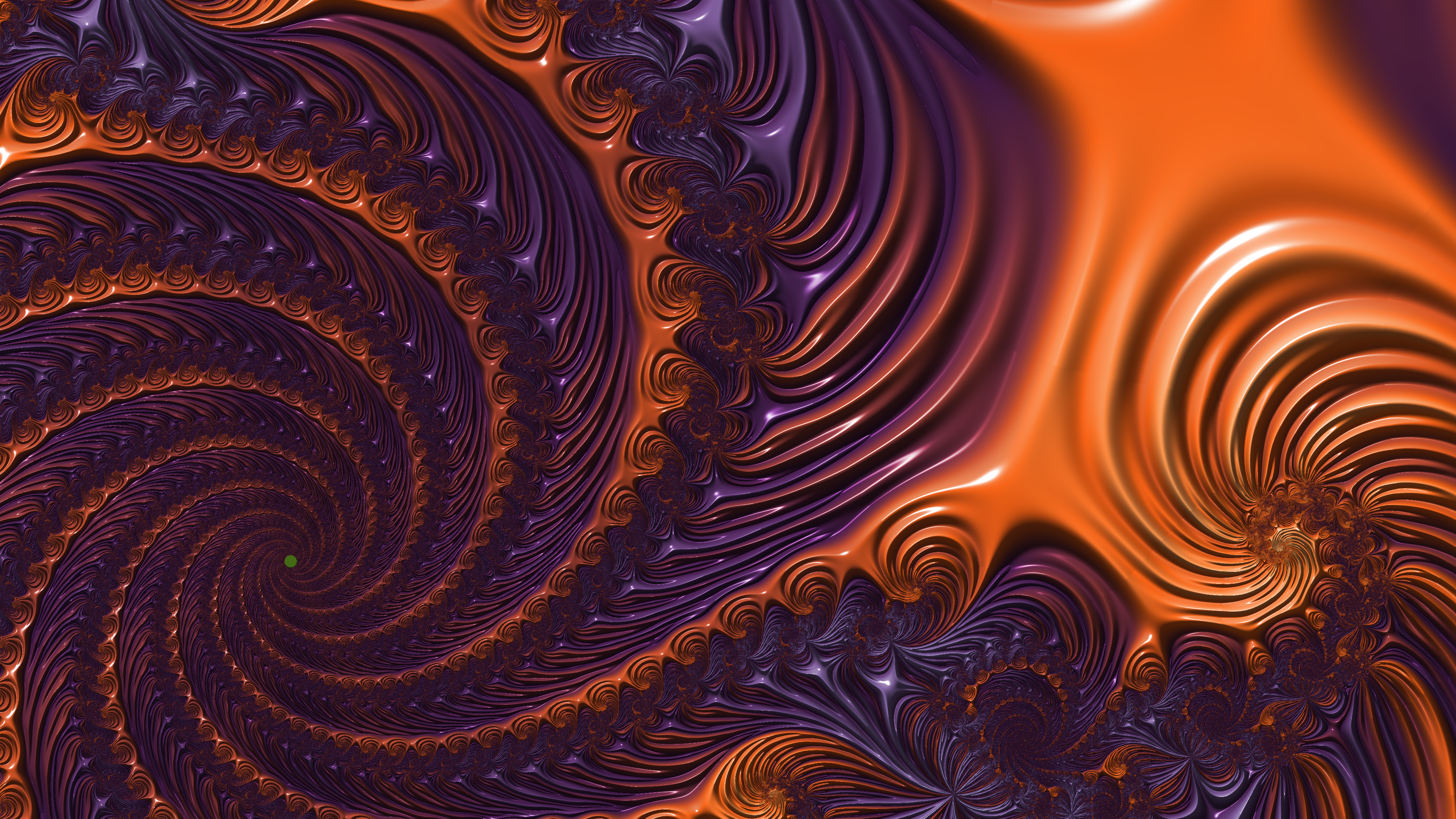 Fractal Art for your Desktop - Colorful Spirals by Dr-Pen on