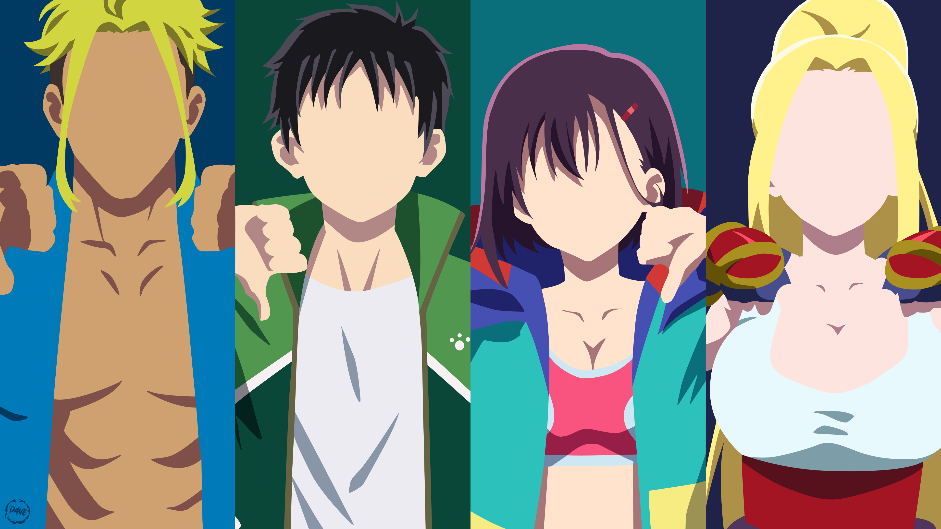 Jujutsu Kaisen  Anime Characters 4K wallpaper download
