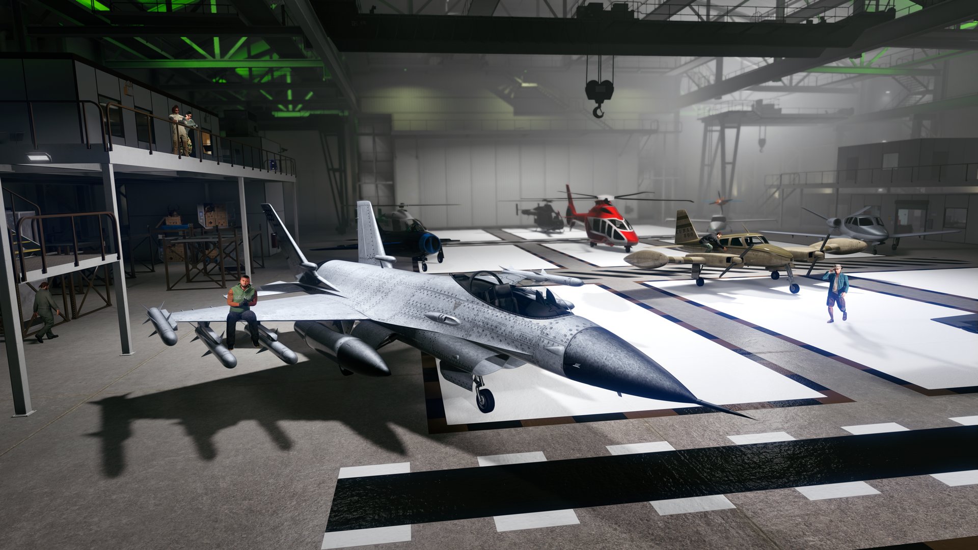 Fighter Planes from Los Santos and Blaine County Wallpaper