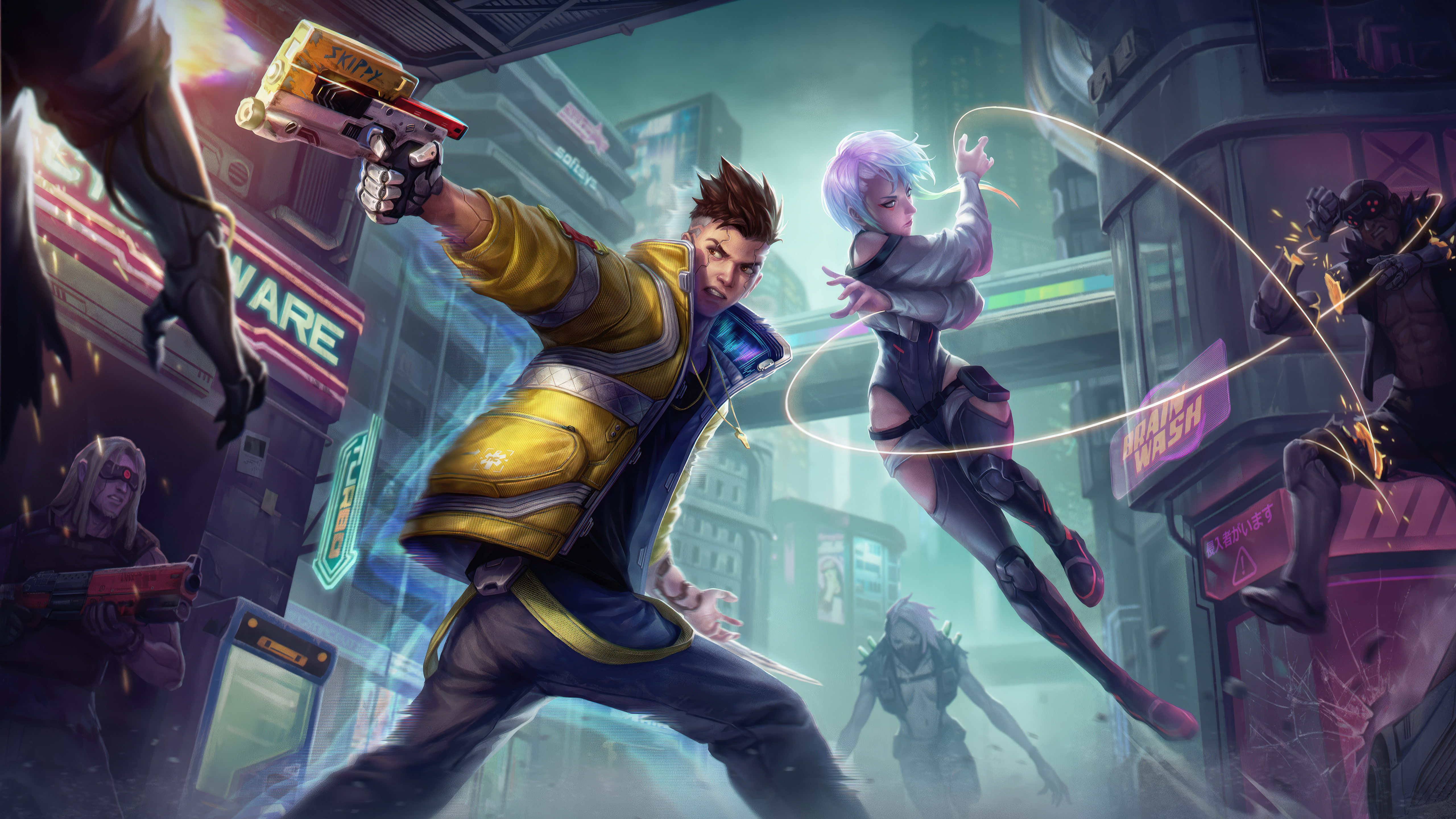 Wallpaper cyberpunk: edgerunners, 2022, lucy, fan art desktop wallpaper, hd  image, picture, background, 792616