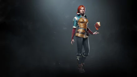  The Witcher 3: Wild Hunt (2015) - Official Steam Trading Card Wallpaper