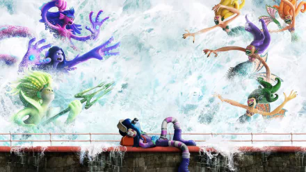 movie Ruby Gillman, Teenage Kraken HD Desktop Wallpaper | Background Image