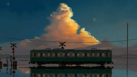  云的彼方 Sea Train Line by：瑜璟