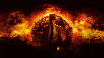 Cillian Murphy movie Oppenheimer HD Desktop Wallpaper | Background Image
