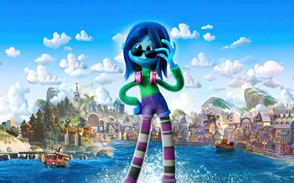 movie Ruby Gillman, Teenage Kraken HD Desktop Wallpaper | Background Image