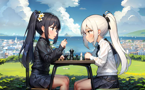  Two queens