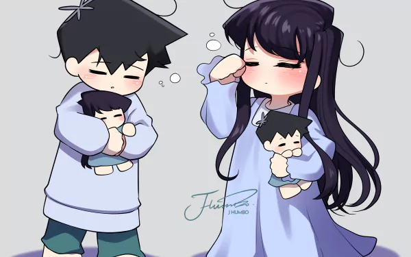  Tadano Hitohito &amp; Komi Shouko by ハンボ