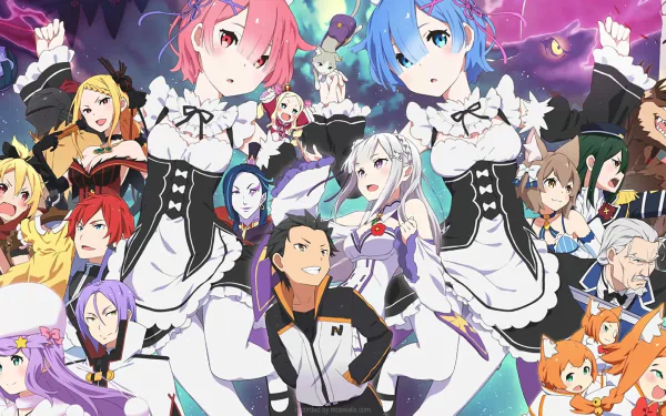 Anime Re:Zero - Starting Life in Another World HD Desktop Wallpaper | Background Image