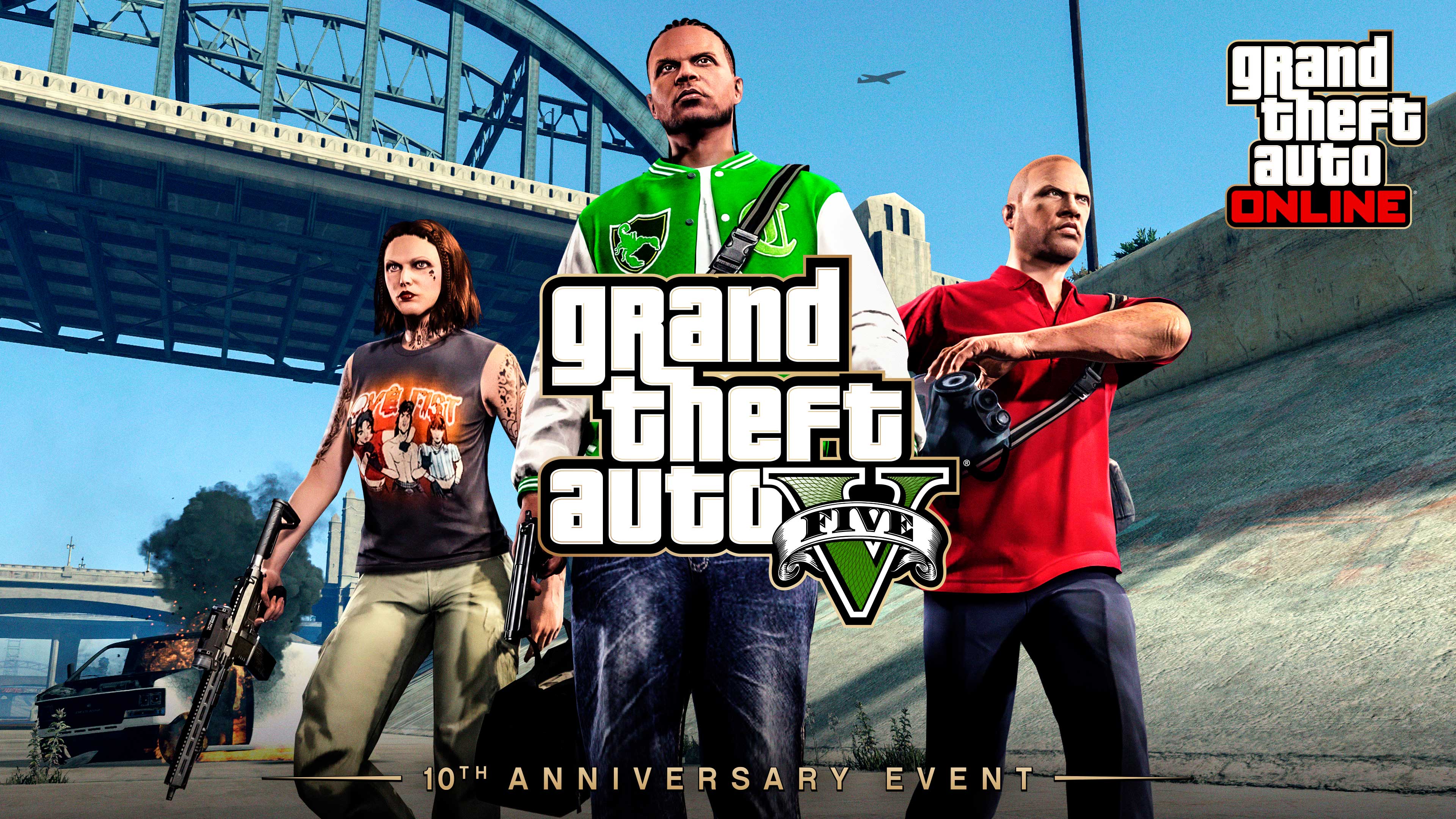 Happy 10th birthday Grand Theft Auto V