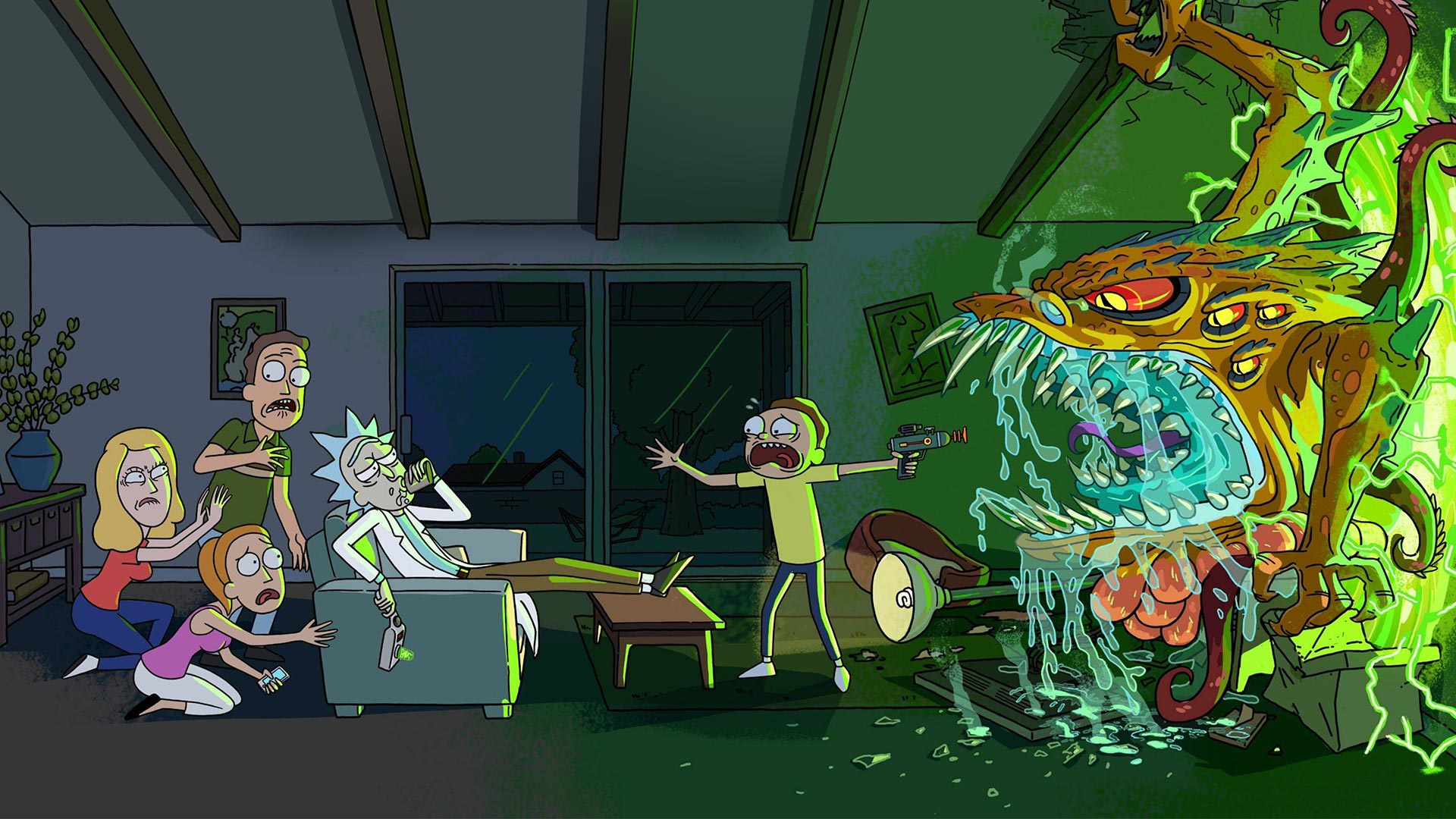 Rick & Morty X Breaking Bad, HD wallpaper