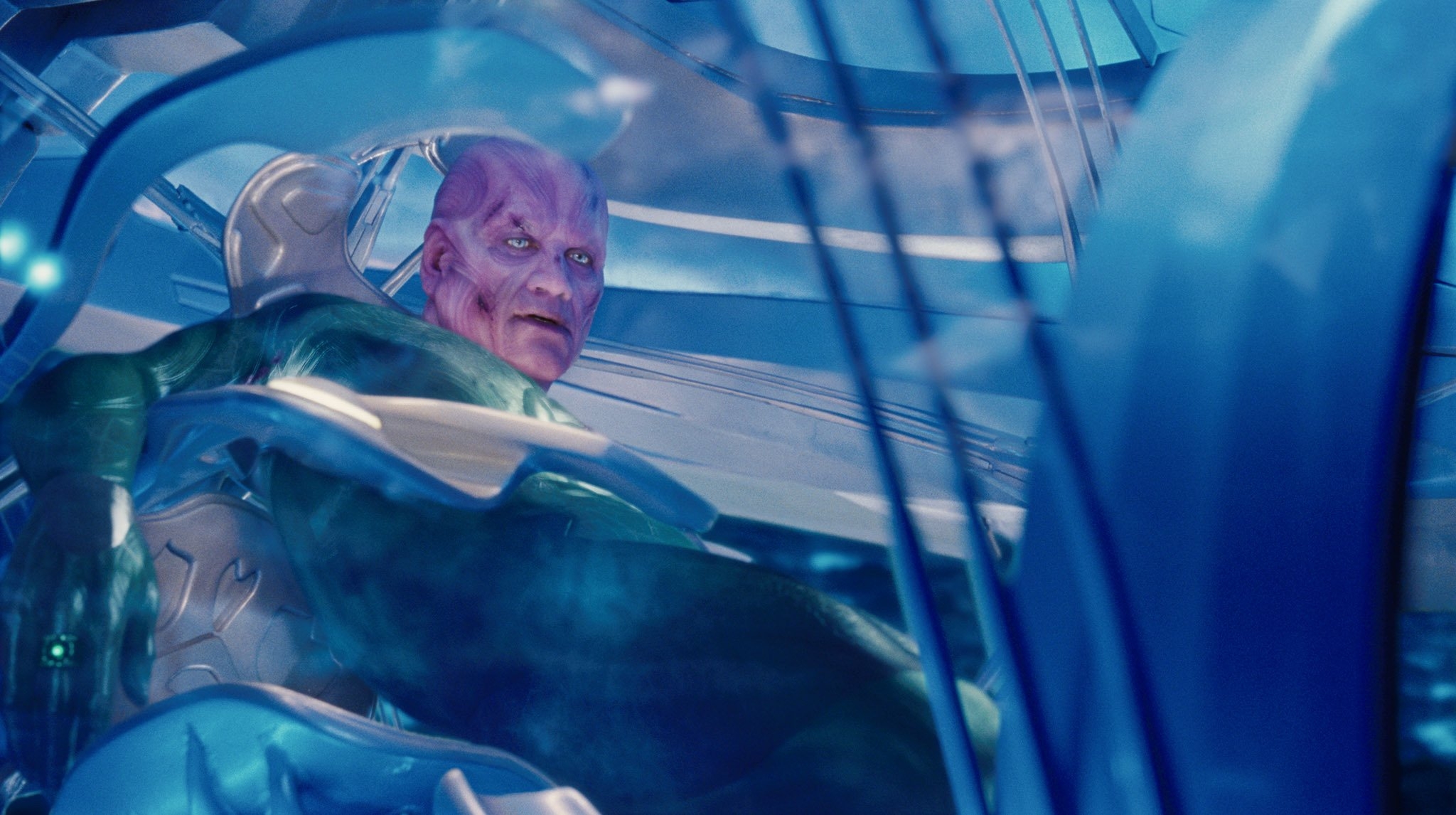 Movie poster featuring Abin Su from the Green Lantern film, portrayed by Temuera Morrison