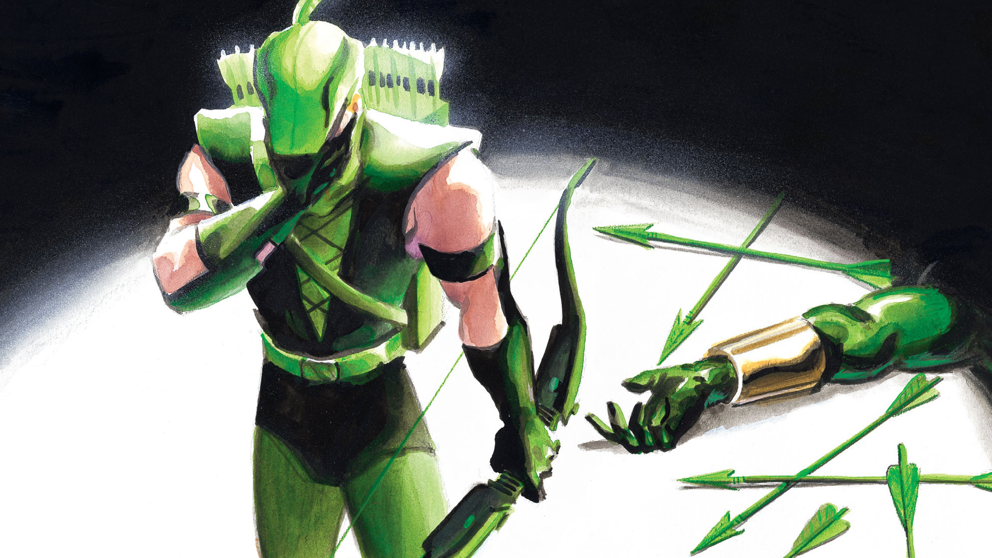 Download Comic Green Arrow HD Wallpaper By Matt Wagner