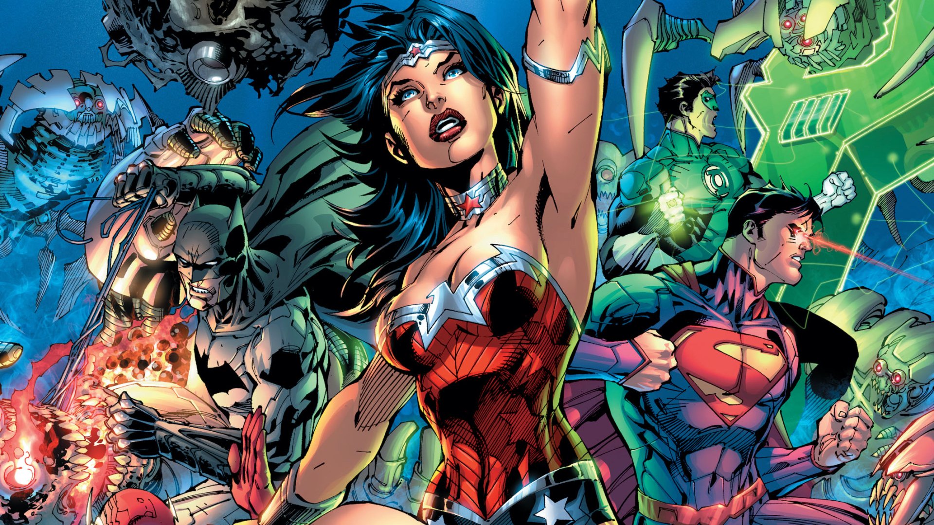 Download Comic Justice League Hd Wallpaper