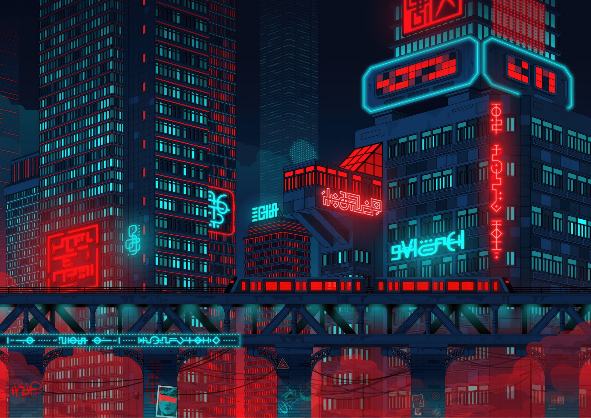 Download Artistic City 4k Ultra HD Wallpaper by Dana Ulama
