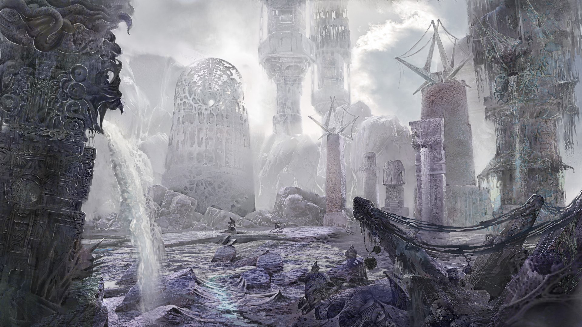 Download Eldritch Ruin Video Game Sherlock Holmes: The Awakened 8k Ultra HD Wallpaper