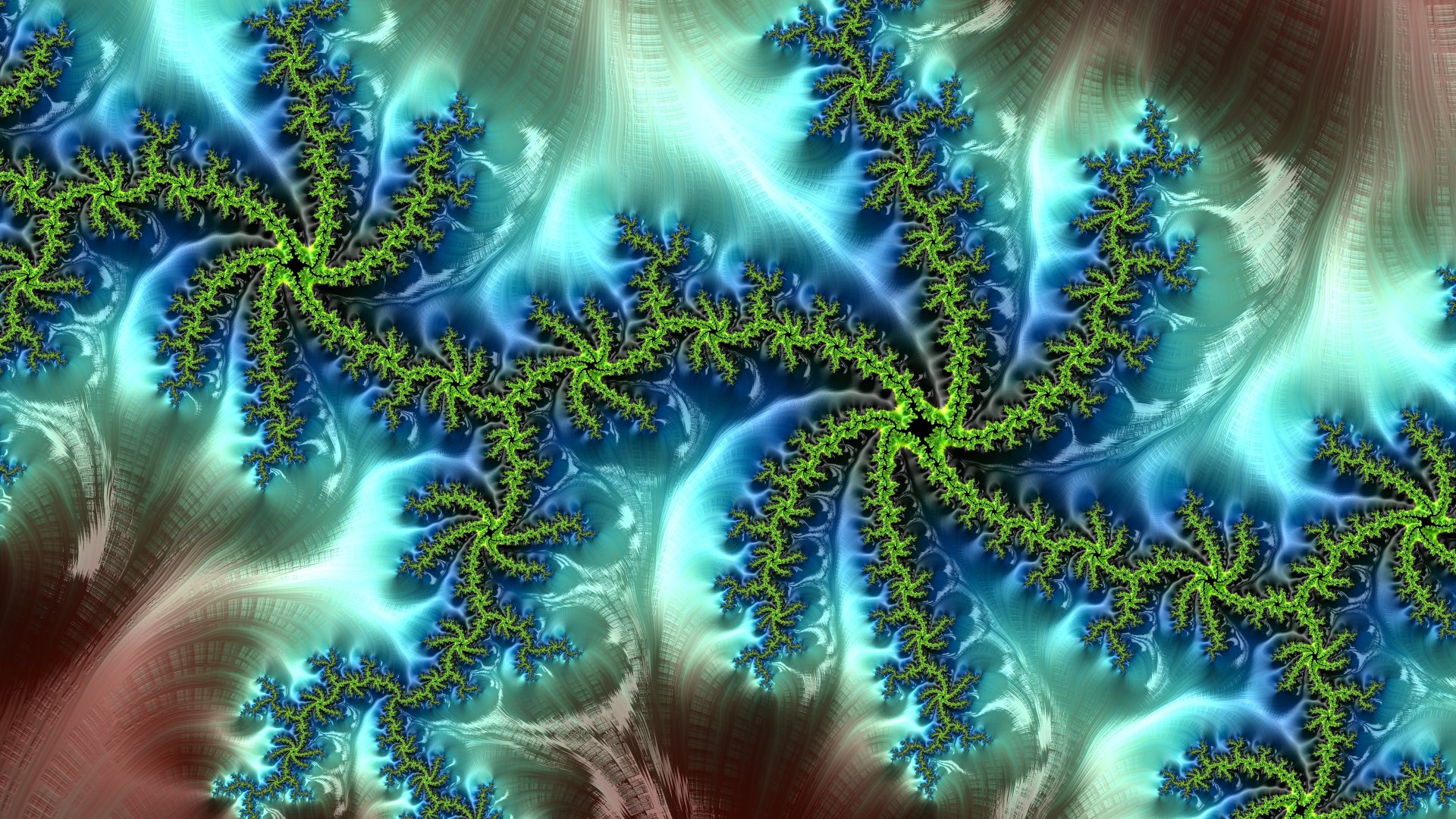 8k Trippy Psychedelic Fractal Wallpaper by Dr-Pen