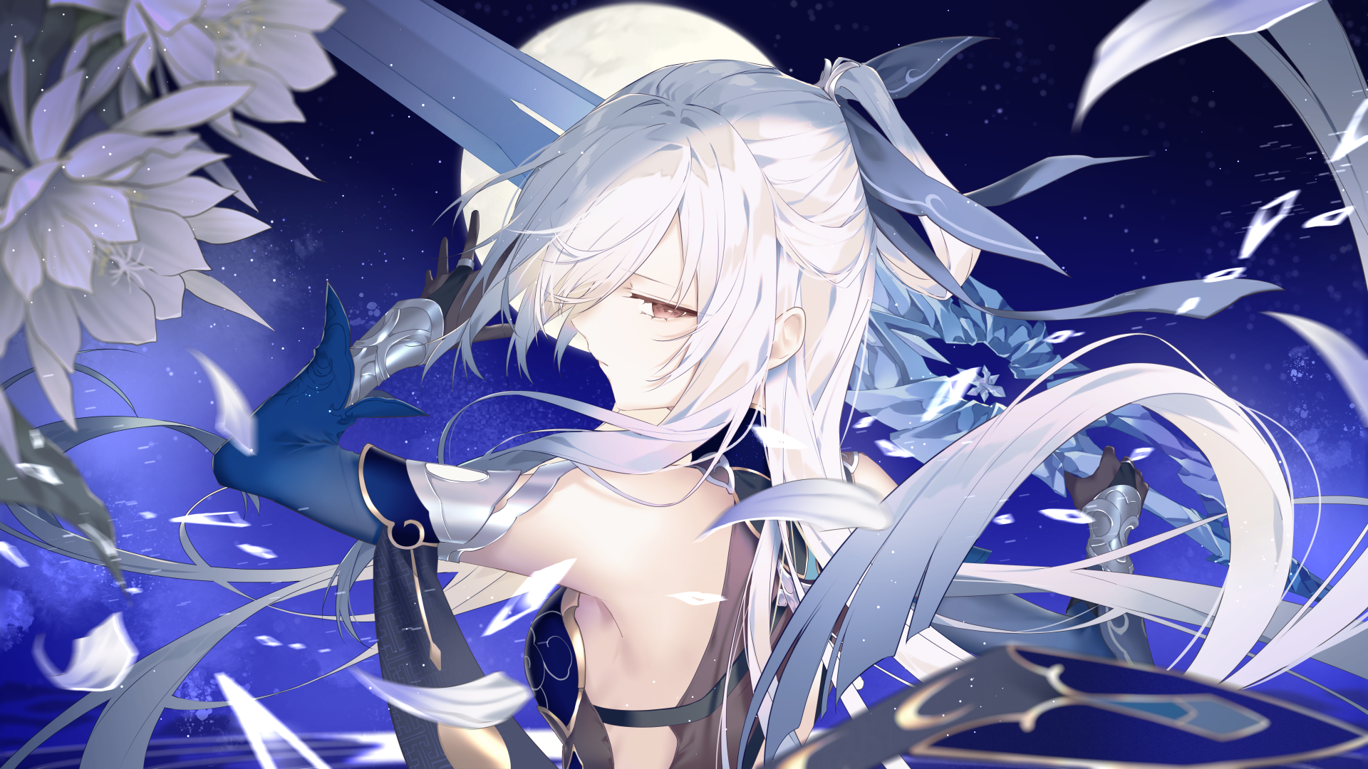 Download Jingliu (Honkai: Star Rail) Video Game Honkai: Star Rail 4k Ultra HD Wallpaper by Kotaro