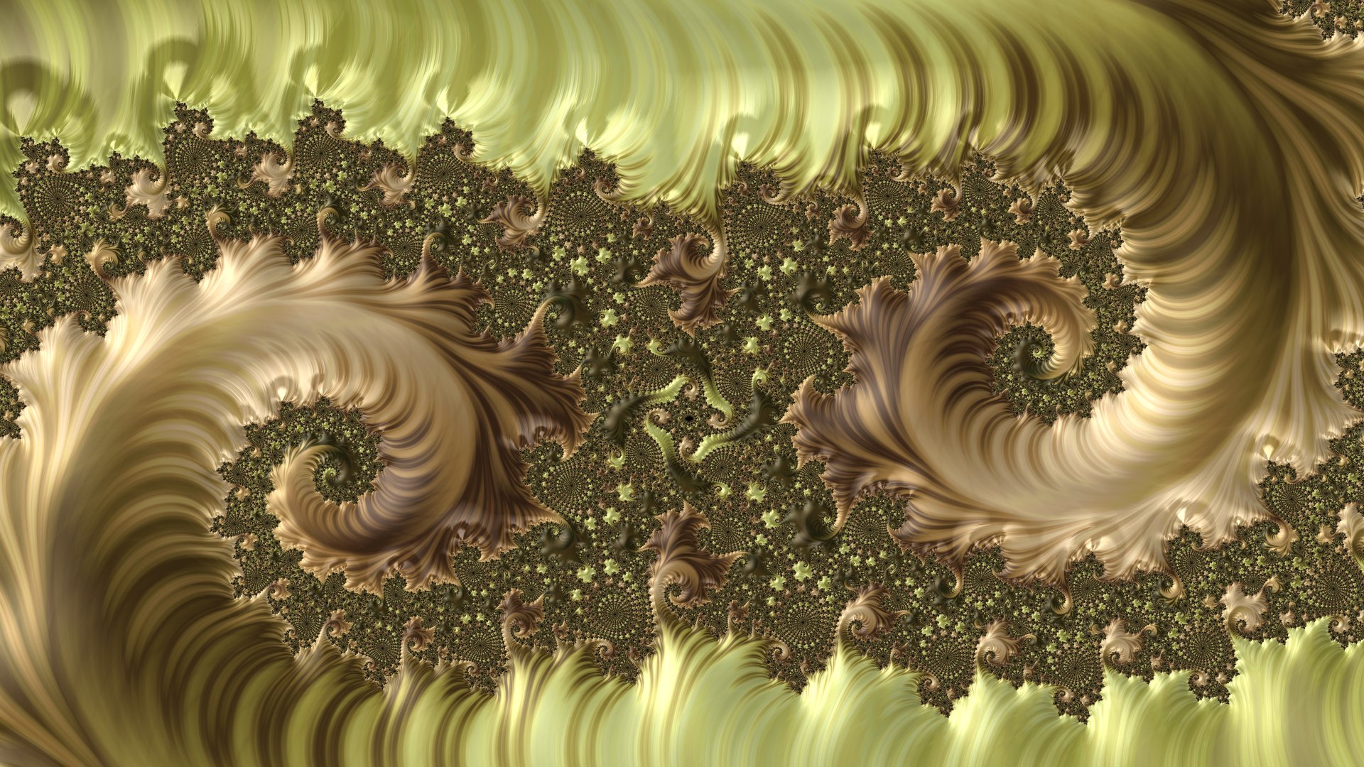 8k Trippy Psychedelic Fractal Wallpaper by Dr-Pen