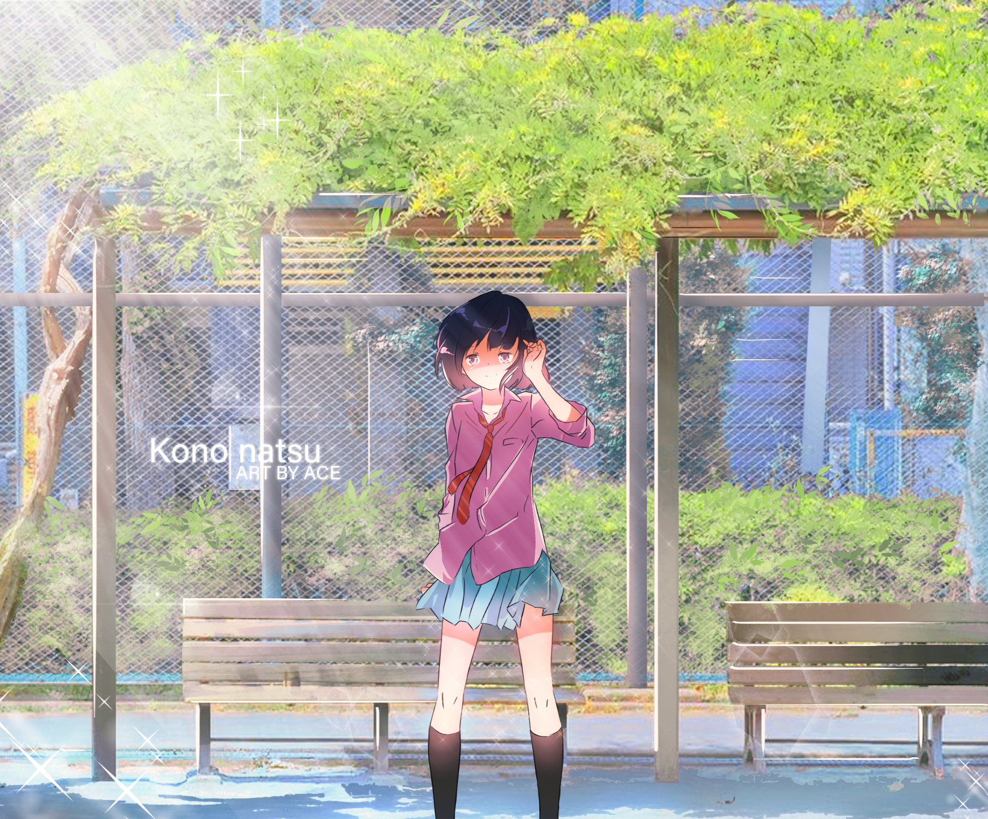 Download Anime Anima Yell! HD Wallpaper by ACE