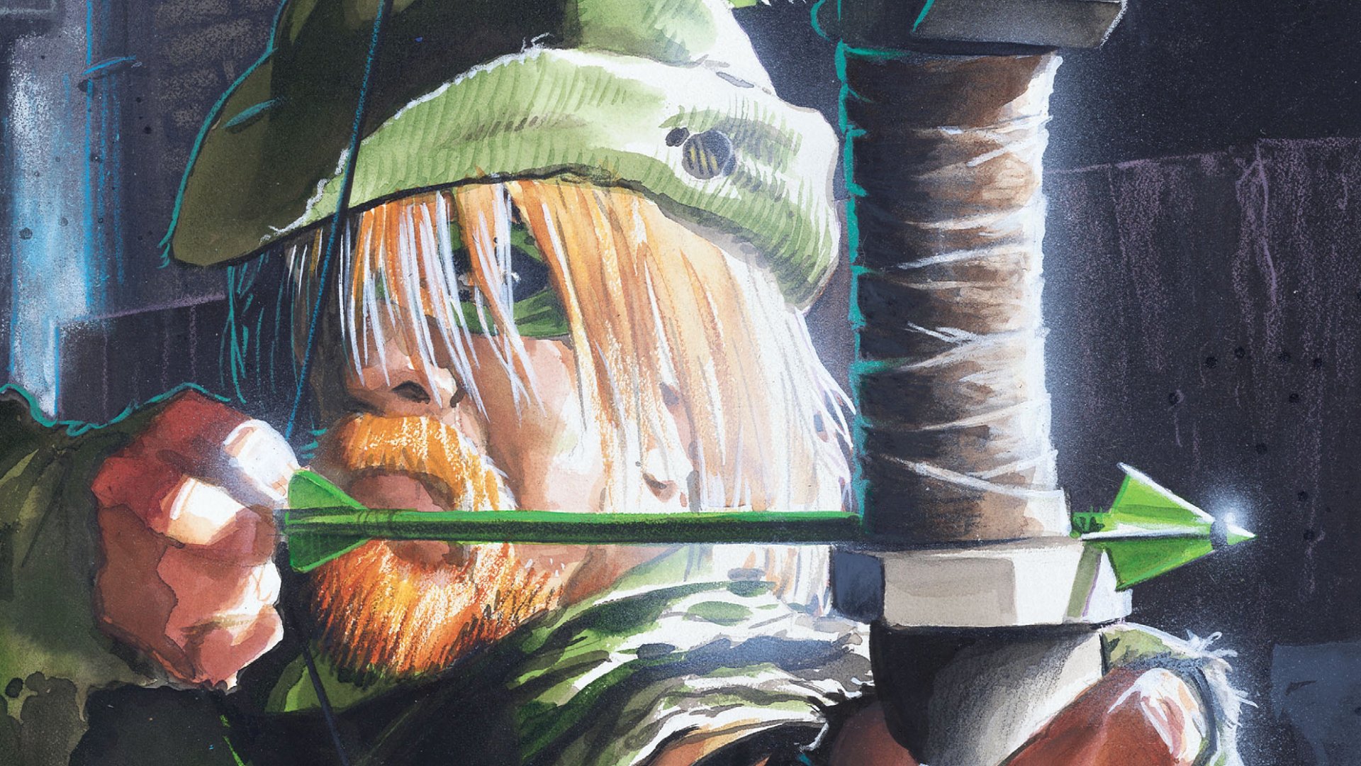 Download Comic Green Arrow HD Wallpaper by Matt Wagner