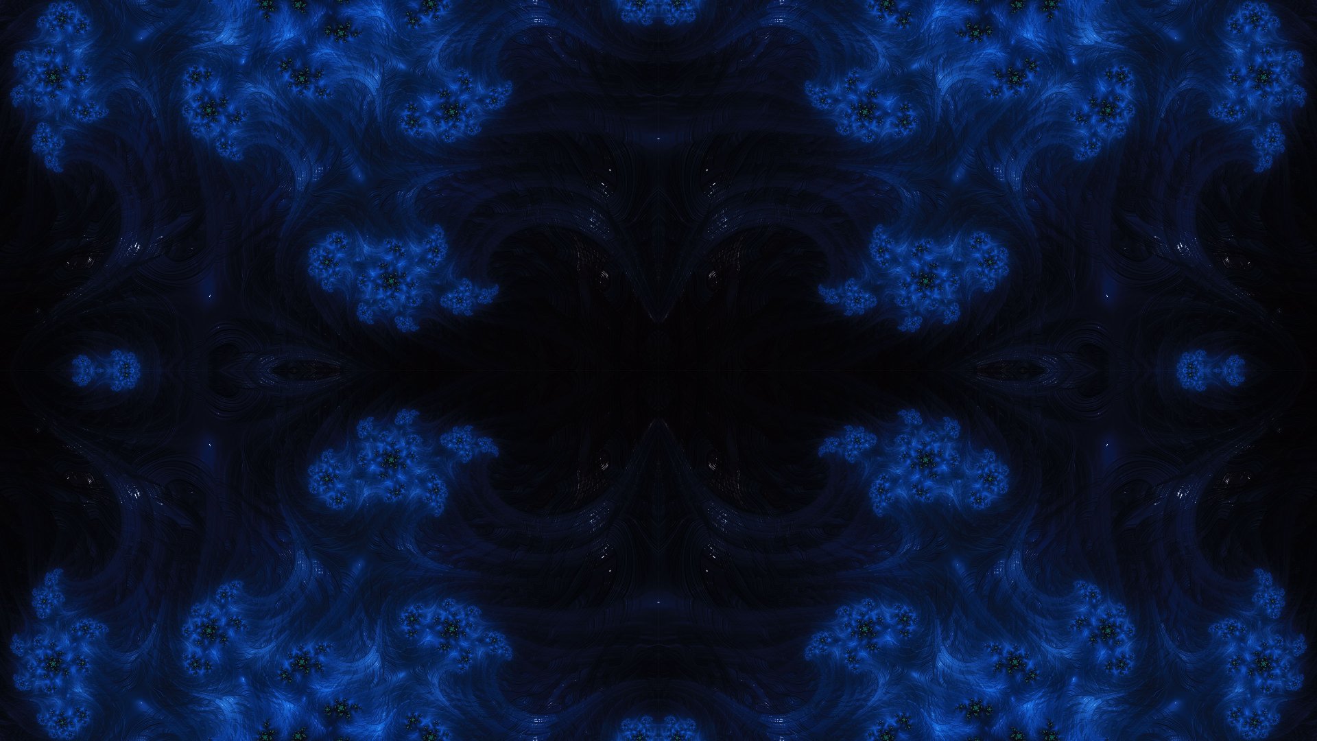 Trippy Psychedelic Fractal Wallpaper by Dr-Pen