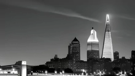  metrópolis noturna - Xangai, China