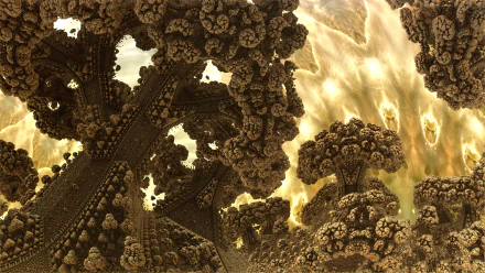  8k 3d Trippy Psychedelic Space Fractal