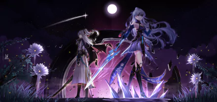 Jingliu (Honkai: Star Rail) Jing Yuan video game Honkai: Star Rail HD Desktop Wallpaper | Background Image