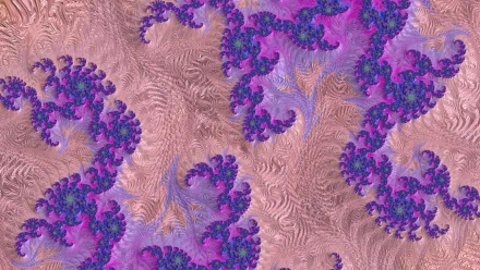  8k Trippy Psychedelic Fractal Wallpaper