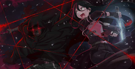  Death Gun Vs Kirito by マラガシー (pixiv) by マラガシー (pixiv)