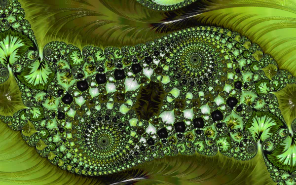  8k Trippy Psychedelic Fractal Wallpaper